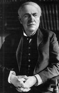 
<p>Thomas Alva Edison