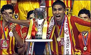 Galatasaray 2000 yılında UEFA Süper Kupasını kazandı.