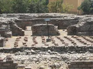 </p><p>Ankara Roma Hamamı kalıntıları