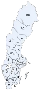 İsveç'in Kantonları