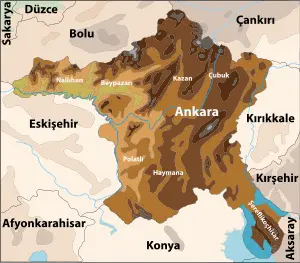 Ankara coğrafyası