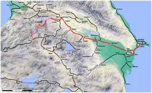 Bakü-Tiflis-Kars demiryolu hattı