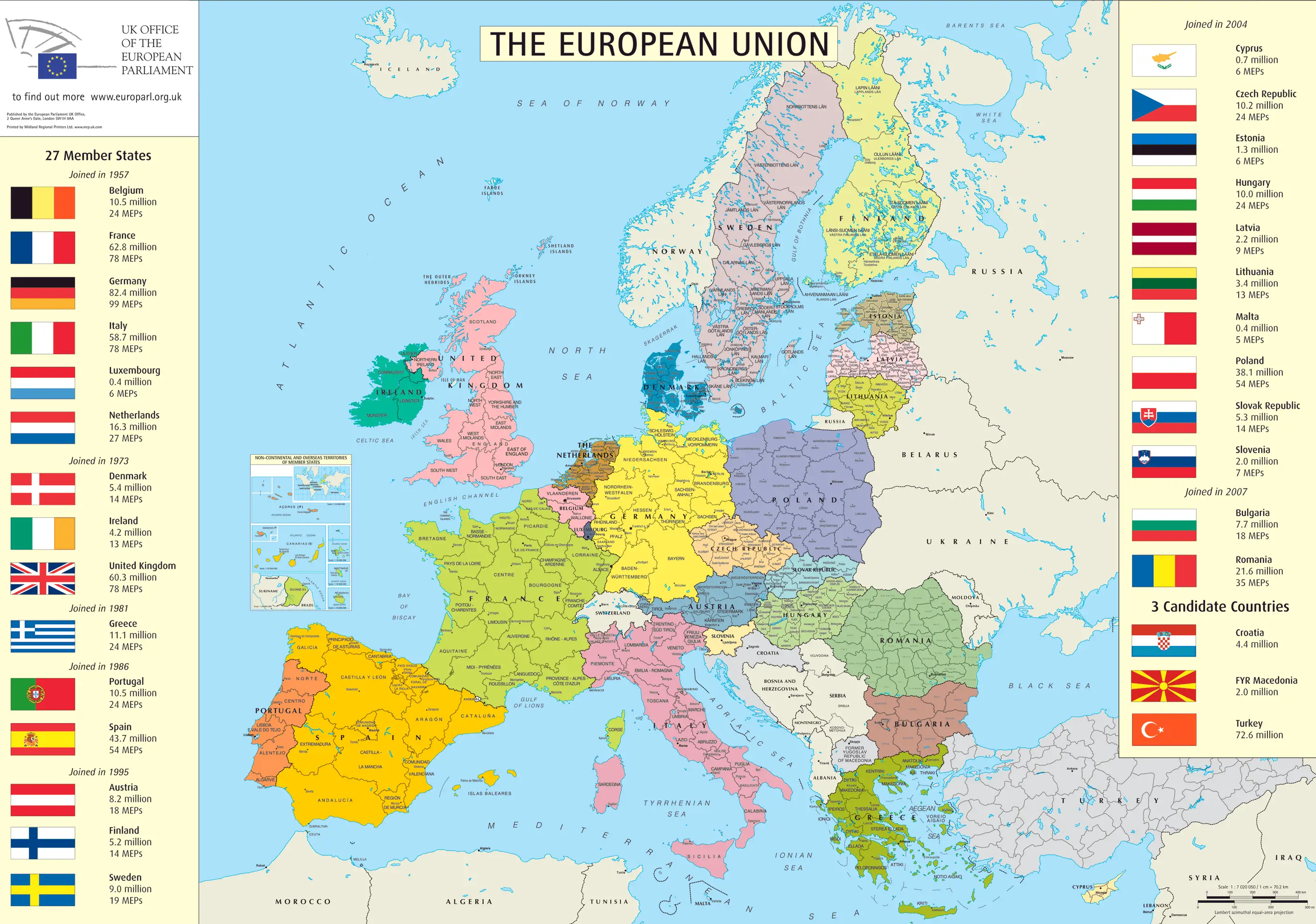 Avrupa Birliği Haritaları