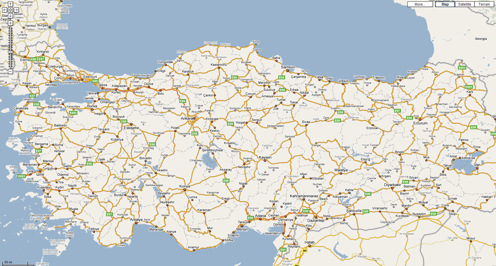 Turk Haritasi