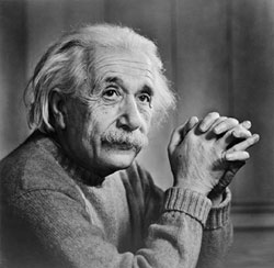 Albert Einstein'ın 11 Şubat 1948'de Yusuf Karsh tarafından çekilen portresi