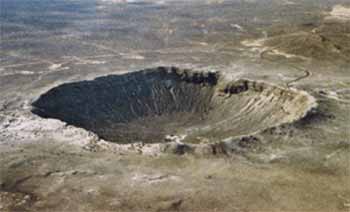 

Meksika' da bulunan Chicxulub Kraterinden görünüm