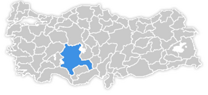 Konya'nın konumu