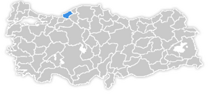 Zonguldak'ın konumu
