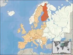 

Finlandiya haritadaki konumu