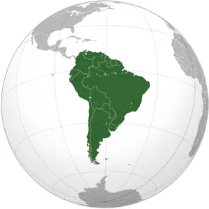 

Güney Amerika'nın konumu