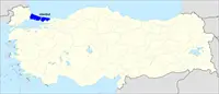 

Haritada İstanbul'un konumu