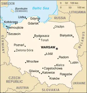 

Polonya haritası