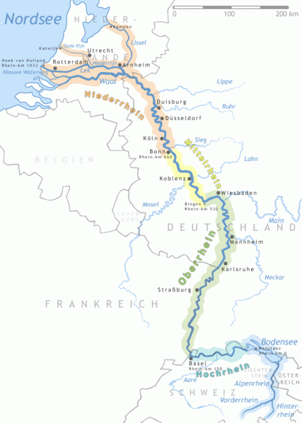 Ren Nehri Avrupadaki en önemli nehirlerden biridir