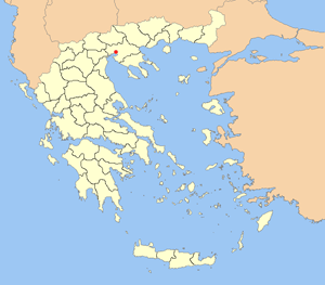 

Selanik'in konumu