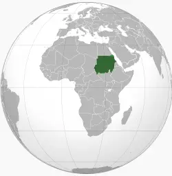 

Sudan Afrika kıtasının doğusunda yer alır