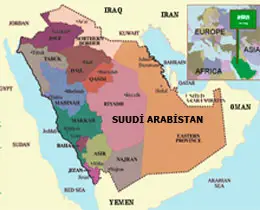 

Suudi Arabistan Fiziki Haritası
