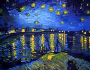 Ren Nehrinde Yıldızlı Bir Gece -1888-