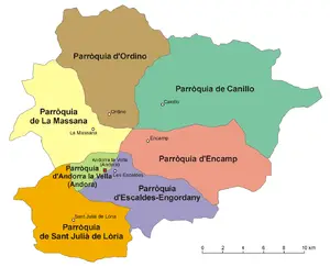 Andorra'daki şehirler listesi