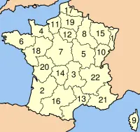 Fransa'nın bölgeleri