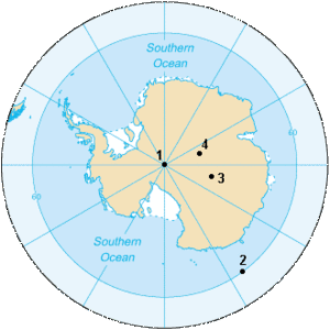 Güney kutup noktası