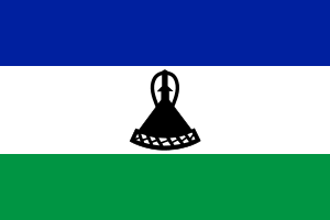 Lesoto Bayrağı