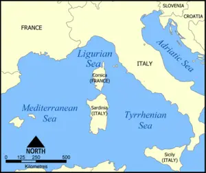 Ligurya Denizi