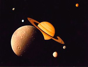 Satürn'ün doğal uyduları