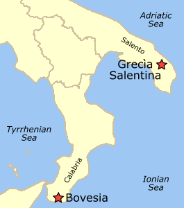 Yunanca-Calabriaca Lehçesi