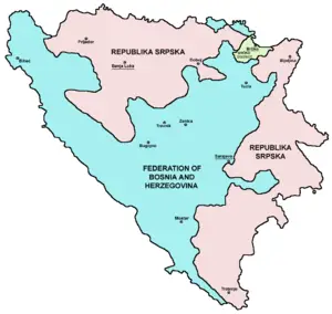 Bosna-Hersek'teki şehirler listesi