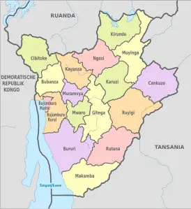 Burundi'deki şehirler listesi