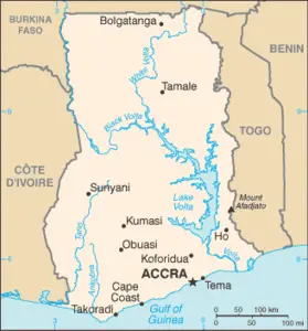 Gana'daki şehirler listesi
