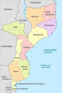 Mozambik'deki şehirler listesi