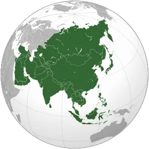 Asya ülkeleri listesi