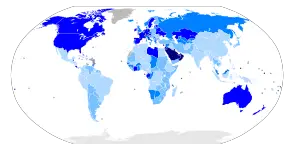 Ülkelere göre göçmen nüfus listesi