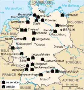 Almanya'da nükleer güç
