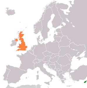 Birleşik Krallık-Kıbrıs Cumhuriyeti ilişkileri