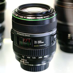 Canon EF 70-300mm lens