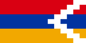 Dağlık Karabağ Cumhuriyeti Bayrağı
