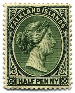 Falkland Adaları'nın posta tarihi ve posta pulları