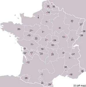 Fransa'nın tarihi bölgeleri
