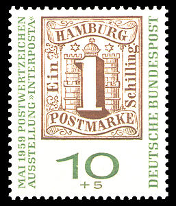 Hamburg'un posta tarihi ve posta pulları