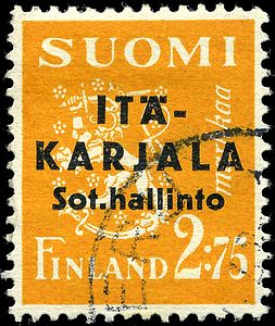 Karelya'nın posta tarihi ve posta pulları