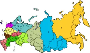 Rusya'nın ekonomik bölgeleri