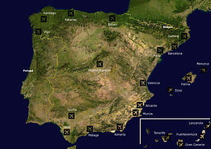 İspanya'daki havalimanları listesi