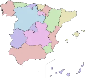 İspanya'nın özerk bölgeleri