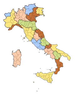 İtalya'nın Vilayetleri
