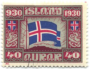 İzlanda'nın posta pulları ve posta tarihi