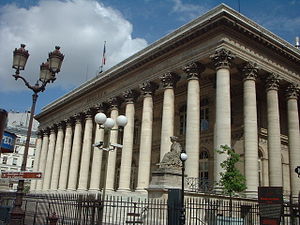 Paris stock exchange