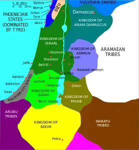 Filistin adının zaman çizelgesi