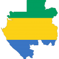 Gabon bayrak harita.png